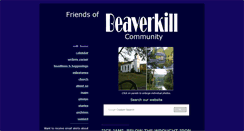Desktop Screenshot of beaverkillfriends.org